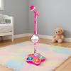 Kids Microphones Singing Portable  LED Lights, Microphone Stand Christmas Birthday, Podcast Recording Party Teen Streaming | Singing Portable LED Lights Toy,Toy Microphone with Stand for view 3