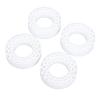 CHICIRIS Tire Inserts 1.55 Inch Wheel Tire Inserts, Enhanced Stability & Shock Absorption for RC Cars, Double Layer Silicone Design for Mud Water and Sand Terrain (White) view 4