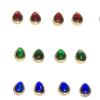Basuri Creation Laddu Gopal Beautiful Deity Earings/Deity Tops for All Idols/Mix Colours/Set of 6 (Size7no) 2216 view 3