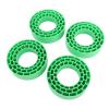 CHICIRIS Tire Inserts 1.55 Inch Wheel Tire Inserts, Enhanced Stability & Shock Absorption for RC Cars, Double Layer Silicone Design for Mud Water and Sand Terrain (Green) view 3