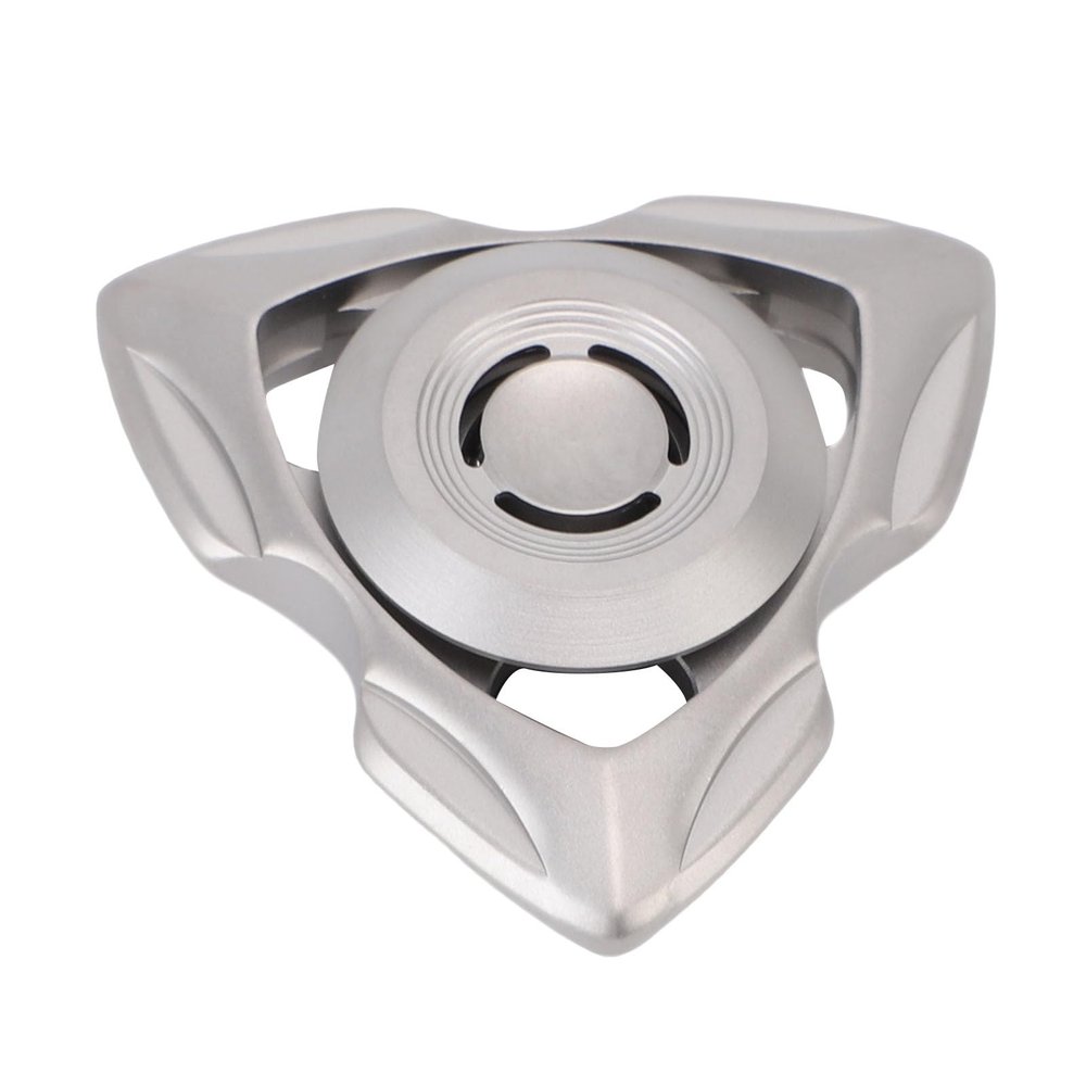 BAFOVY Fingertip Gyroscope, Stainless Steel Smooth Spinning Toy with 3-5 Minute Spin Time Ultra Stable No Jitter Removable for Adults Travel Work Stress Relief