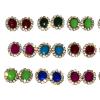 Basuri Creation Laddu Gopal Beautiful Deity Earings/Deity Tops for All Idols/Mix Colours/Set of 6 (Size7no) 2209 view 2