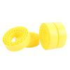 CHICIRIS Silicone RC Tire Inserts Double Layer Design 1.55 Inch for Offroad RC Cars Shock Absorbing Crawler Upgrade (Yellow) view 3