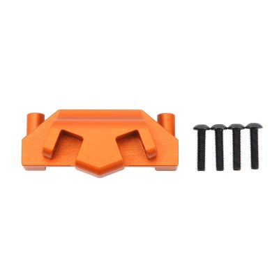 Aluminum Alloy Link for Axial Capra Currie F9 1/10 Rear Axle, RC Link for 1/10 RC Crawler, Durable CNC Anodized Orange Link with 4 Screws, Compatible with