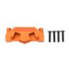 Aluminum Alloy Link for Axial Capra Currie F9 1/10 Rear Axle, RC Link for 1/10 RC Crawler, Durable CNC Anodized Orange Link with 4 Screws, Compatible with view 1