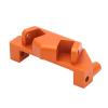 Aluminum Alloy Link for Axial Capra Currie F9 1/10 Rear Axle, RC Link for 1/10 RC Crawler, Durable CNC Anodized Orange Link with 4 Screws, Compatible with view 2