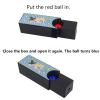 Changeable Magic Box, Turn Red to Blue Ball Magics Trick Show Props, Trick Toy Props, Close Up Magic Gimmick, Magics Tricks Show Prop for Beginners, Changeable Box Interactive view 3