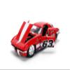 Jada 1963 Chevy Corvette Stingray #63 - Chevy Racing, Red w/White Stripes Toys 36594-1/24 Scale Diecast Model Car view 2
