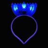 The Dreidel Company 12-Pack Hanukkah Menorah Headband - Light Up Flashing - Glow In The Dark Decoration view 3