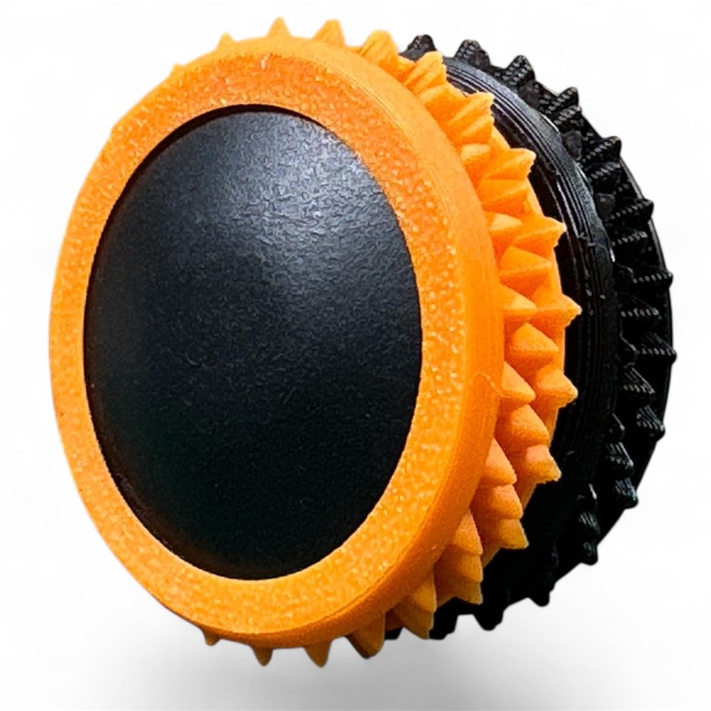 Dark Side of The Fidget Moon  Intense Magnetic Fidget Toy (Pumpkin Spikes)