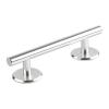 JISADER Fingerboards Round Rails Finger Skateboard Rail Stainless Steel Educational Toy Professional Creative Accessory Obstacle Rail, Silver 15 cm view 1