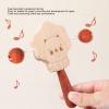 Diydeg Wooden Baby Rattle, 5PCS Baby Push Car Baby Toys Toy Musical Instrument, Newborn Toy for Infant Grasping Shaker Teething Boys and Girls Gifts view 4