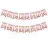 16 Banner Happy 16th Birthday Banner Girls Birthday Party Decorations Bunting Hanging Garland For Girls' 16 Sixteen Years Theme Party Decoration Photo Backdrop Rose Gold view 1
