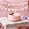 16 Banner Happy 16th Birthday Banner Girls Birthday Party Decorations Bunting Hanging Garland For Girls' 16 Sixteen Years Theme Party Decoration Photo Backdrop Rose Gold view 4
