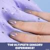 Bluey SLIMYGLOOP MixEMS  Muffin Cloud Slime, Marshmallow-Scented, Includes Glitter, Foam Balls & Collectible Muffin Charm view 4