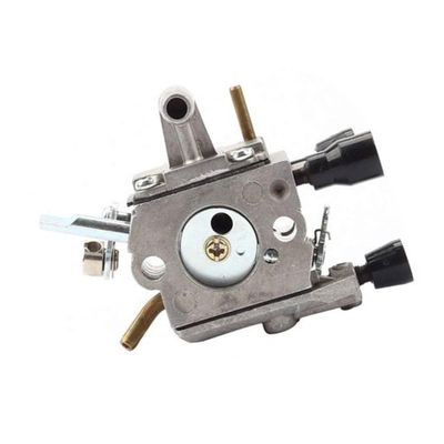 41341200653 Carburetor Fit For FS120 FS200 FS250 FS300 FS350 FR350 FR450 FR480 Replace OEM 41341200603(Silver)