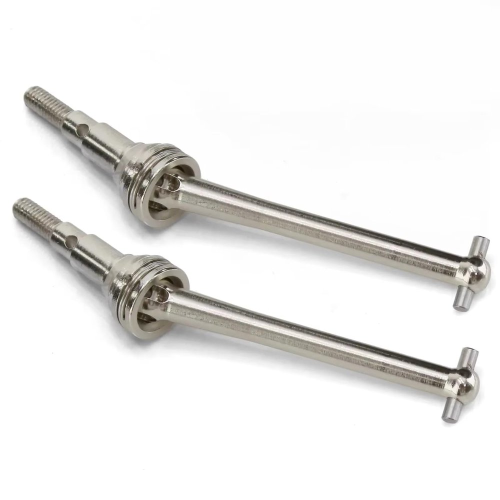 RC Car Drive Shafts For MJX For Hyper Go H16 16207 16208 14209 14210 16410 1/16 RC Car Truck Upgrade Accessories Parts 2pcs Metal CVD F R Drive Shaft