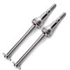 RC Car Drive Shafts For MJX For Hyper Go H16 16207 16208 14209 14210 16410 1/16 RC Car Truck Upgrade Accessories Parts 2pcs Metal CVD F R Drive Shaft view 2