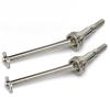RC Car Drive Shafts For MJX For Hyper Go H16 16207 16208 14209 14210 16410 1/16 RC Car Truck Upgrade Accessories Parts 2pcs Metal CVD F R Drive Shaft view 3