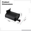 byepica 188 Engine Muffler for Gx390 Generators, Exhaust Silencer Kit with 1.97 in Outlet, Round Black Shell for Duromax, Firman view 4