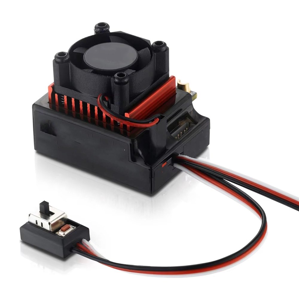 RC ESC For 1/10 1/8 Sensored 10BL120 G2 120A 2-3S Lipo Brushless ESC RC Car Upgrade Accessories(10BL120 G2 XT60Plug)