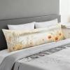 Long Body Pillow for Adults 16x57 Inch, Simple Bed Pillows Landscape Double Sided Print Linen Throw Pillows Covers, for Side Sleeping Pregnant Pillow with Zipper for Home Bed Living Room Decor J0-319 view 2