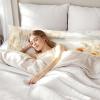 Long Body Pillow for Adults 16x57 Inch, Simple Bed Pillows Landscape Double Sided Print Linen Throw Pillows Covers, for Side Sleeping Pregnant Pillow with Zipper for Home Bed Living Room Decor J0-319 view 4