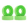 4pcs Rubber Foam Inserts for 62-64mm by 24mm 1. 0" Tires Compatible with 1 Inch Wheel Rims(Green) view 1
