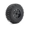 DIQYRS Compatible with MN99S for MN98 MN99 for MN82 for MN78 for MN168 C24-1 B36 C64 Q75 Rc Military Truck Part 73mm 5mm Hex Off-Road Tires Wheel RC Wheel Tires view 3