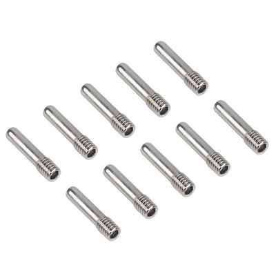 10Pcs M3 M4 Headless Hex Screw Pins for 1 10 Scale RC Cars Crawlers Compatible with Various Shaft Drive Models(M3 11.9mm)