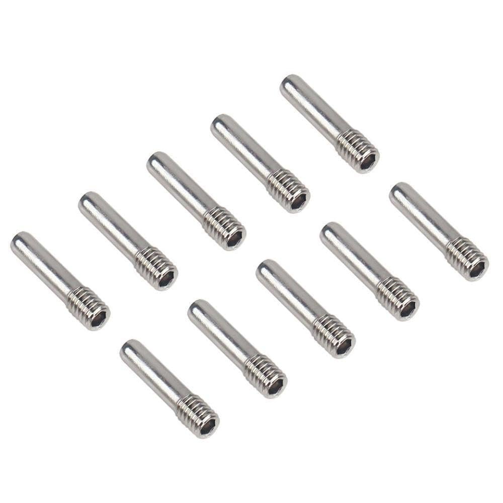 10Pcs M3 M4 Headless Hex Screw Pins for 1 10 Scale RC Cars Crawlers Compatible with Various Shaft Drive Models(M3 11.9mm)