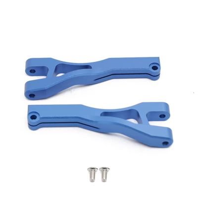Rc Upper Lower Swing Arms For Arrma For Mojave 6s 1/7 Rc Four-Wheel Drive Off-Road Model Car High-Speed V2 Front And Rear For Swing Arms(Blue,Size3)