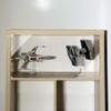 Brickcessories - Display Window Compatible with IKEA Kallax | Seamless Double-Wide Insert for Showcasing Collectibles & Mini Scenes | Easy Slide-in Design view 3