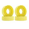 4pcs Rubber Foam Inserts for 62-64mm by 24mm 1. 0" Tires Compatible with 1 Inch Wheel Rims(Yellow) view 1