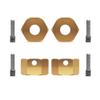 12MM Extended Wheel Hex Heavier Brass Adapter 4PCS Compatible with 1. 9 UTB RC Crawler Parts AXI03007 AXI03004(SCX10 III Brass 8mm) view 1