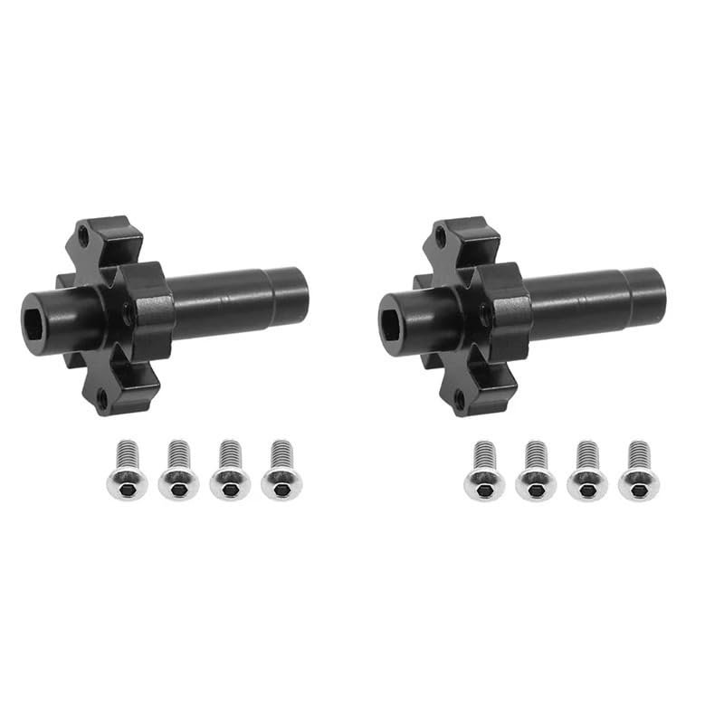 2X Steel Differential Spool Diff Locker Spool 8297 for Trax-xas Trx4 Trx6 1/10 RC Crawler Car Upgrade Parts Accessories