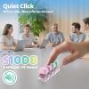 3 Pack Keyboard Fidget Toy  Clicky, Creamy & Silent Stress Relief Fidget Clicker Keychain  Quiet Fidget Toys for Adults, Boost Focus & Calm Anxiety at Work, Travel  Ideal Stress-Relief Gift view 3