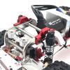 Metal Upgraded Servo Base Suitable for M-JX H12Y H12Y+ RC Car Accessories, Modification of Front Axle Servo Fixing Parts(Black) view 2