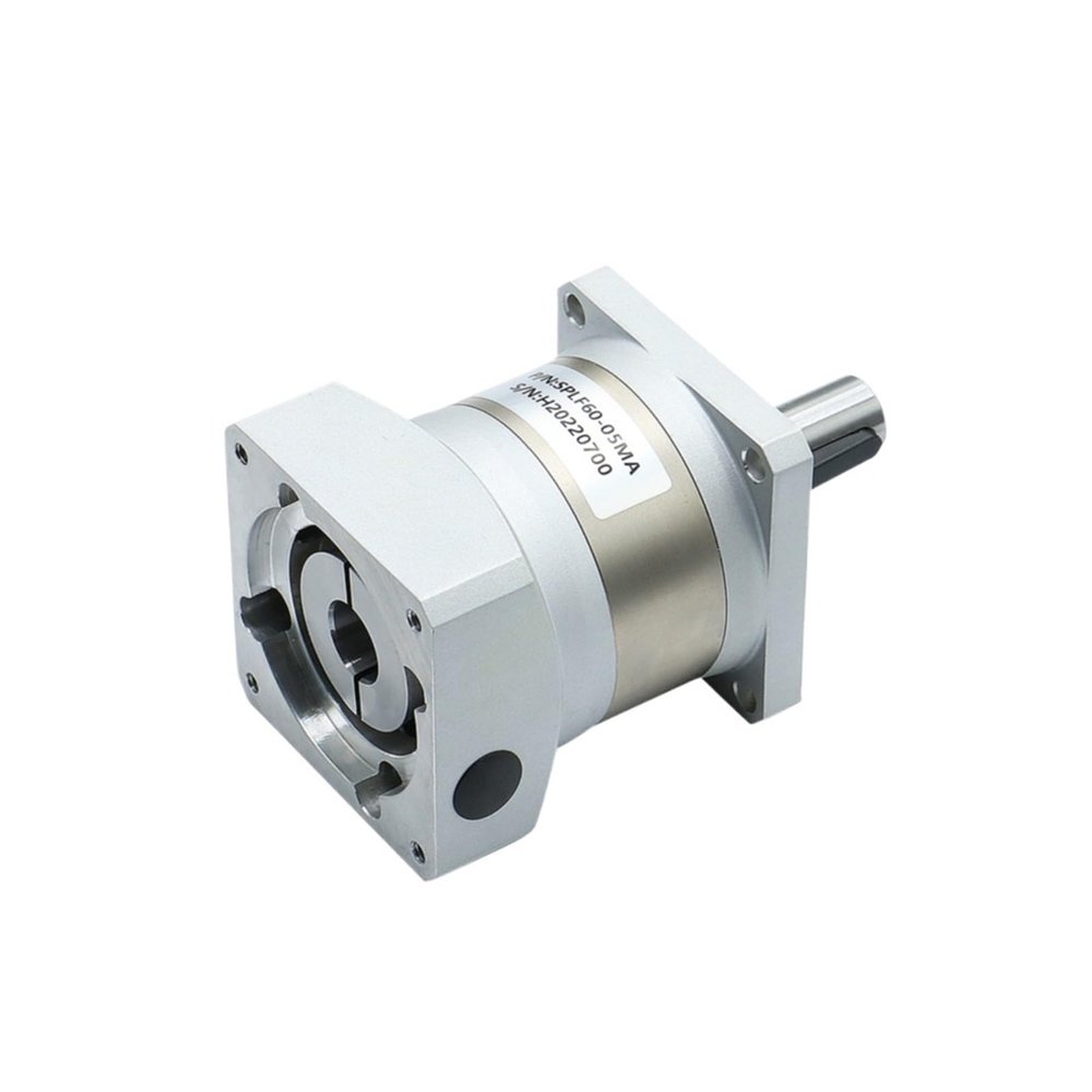1pcs SPLF60 High Precision Low Noise Planetary Gear Box Reducer Fit Nema23 57 8mm Stepper Motor Nema24 60 14mm Servo for CNC(8mm for Stepper,10 to 1)