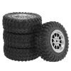 4PCS Plastic Clamp Tire Hub Inner Cotton Tire 70mm Inner Diameter 5mm for M-N D90 MN98 MN99S MN82 for W-PL C14 C24 C34 B14 B24 RC Car(Type A S) view 1