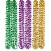 NociHah Mardi-Gras-Necklace for Costume-Accessory, Green-Purple-Gold Fleur-De-Lis Bead Necklace for Women-Men-Carnival Party-Decorations view 1