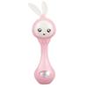 CCYLEZ Baby Rattle Light Up Musical Toy for Infant Handeye Coordination, Multimode Teether Rattle Musical Stick for Kids, ABS Material Blue Size 21.5 * 5.*6cm (Pink) view 1