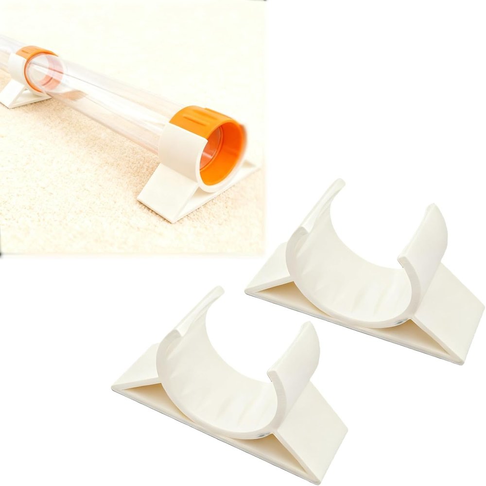 Fixed Stand for Air Toobz, Track stabilizer Support Stand for Interactive, Educational Fun and Cause and Effect Learning (2pcs) (White)