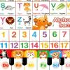Alphabet Wall Chart, Comprehensive Content, Paper Material, Kids Learning Poster, Spanish and English Music Kids Learning Posters, Child Friendly, for Classroom Preschool, Daycare view 4