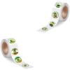 1000 Pcs Happy St Patricks Stickers Leprechaun Gnome Shamrock Decal 16 Designs Lucky Leaf Clover Stickers for Kids Irish Party Supplies Reward Gift Bag Envelopes Water Bottle Scrapbooking Cards view 1
