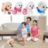 2026 New Upgrade Walking Barking Toy Dog, Plush Toy Puppy, Realistic Electronic Interactive Dog, Walking/Barking/Repeating/Tail Wagging, Stuffed Robot ToyDog for Kids view 3