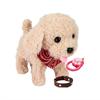 2026 New Upgrade Walking Barking Toy Dog, Plush Toy Puppy, Realistic Electronic Interactive Dog, Walking/Barking/Repeating/Tail Wagging, Stuffed Robot ToyDog for Kids view 1