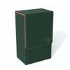Boltquan Green Tarot Card Holder with Red Interior Fold-Top Case with Magnetic Lid Closure Fits Standard Tarot Decks Outer Dimensions 5.39 x 3.38 x 2 Inches (Green-Red) view 1