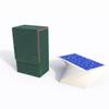 Boltquan Green Tarot Card Holder with Red Interior Fold-Top Case with Magnetic Lid Closure Fits Standard Tarot Decks Outer Dimensions 5.39 x 3.38 x 2 Inches (Green-Red) view 2