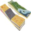3D Plate Tectonics Model, Geology Topography Landform Science Models, Plate Structure and Surface Morphology Model, for School Teaching Learning Display. view 1